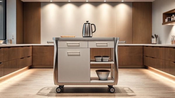 Découvrez le chariot pour votre kettle pro 57 cm : efficacité & praticité