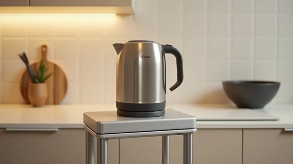 Kettle pro 57 cm sur chariot : performance et espace optimal
